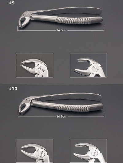 Набор щипцов для удаления зубов Sunt smil forceps, 10 шт-2
